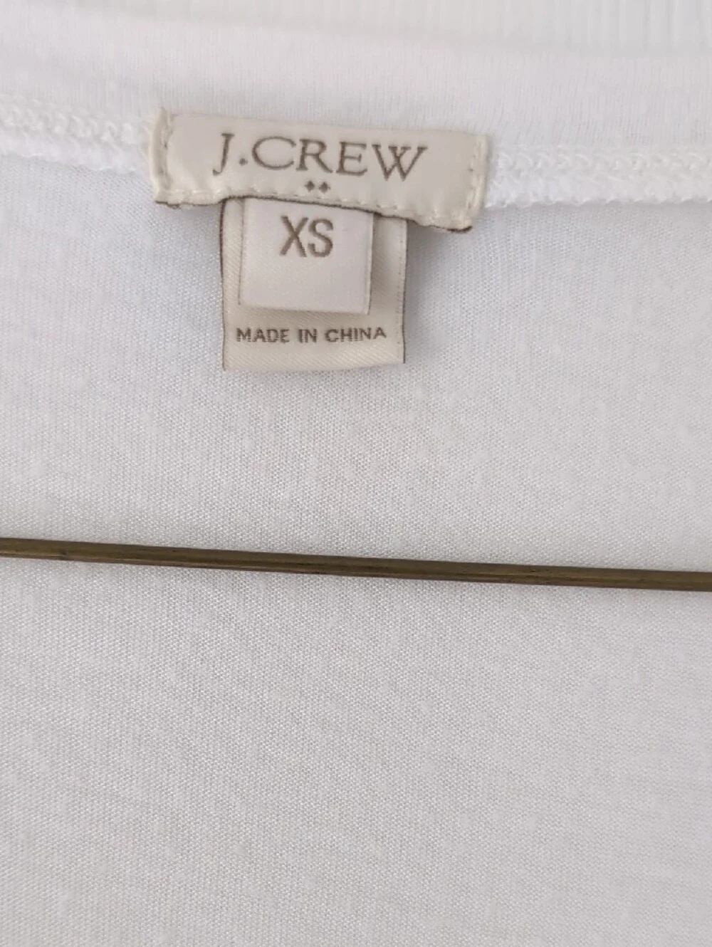 J. Crew White Floral Lace Tank Top